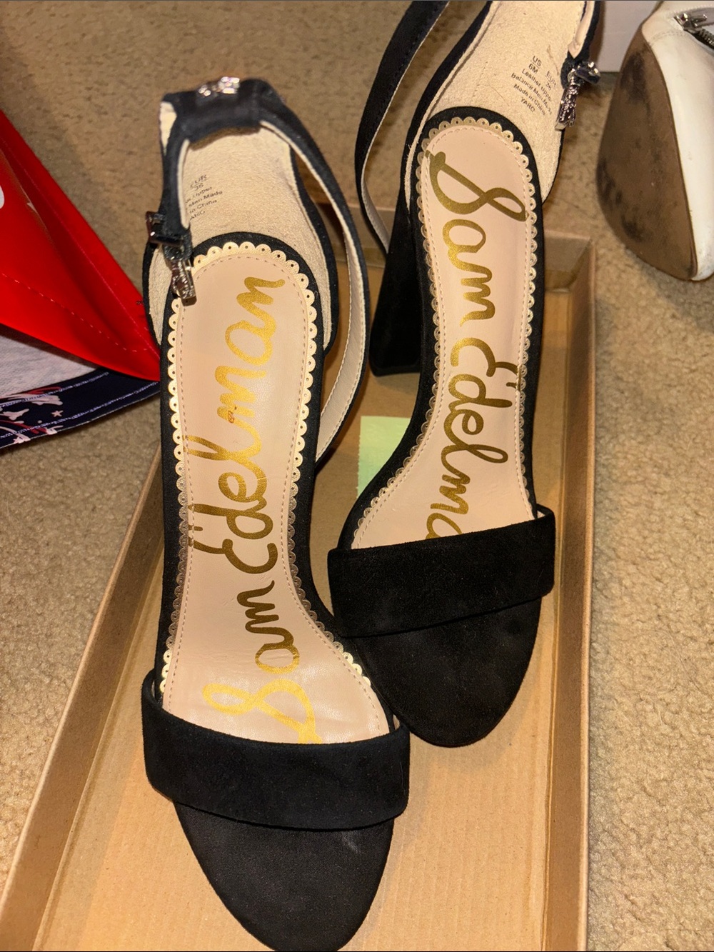 Sam Edelman heels black size 6/EU 36